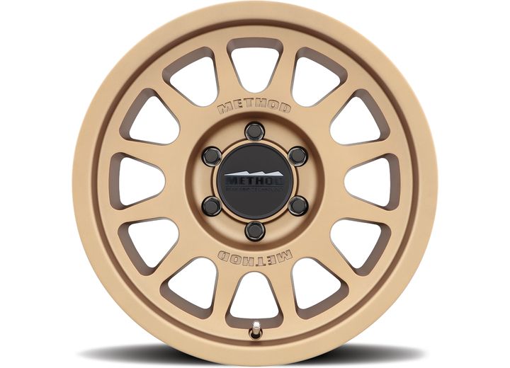 MR703, 17X8.5, 0MM OFFSET, 6X5.5, 106.25MM CENTERBORE, METHOD BRONZE                                 